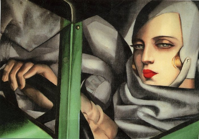 painting by Tamara de Lempicka