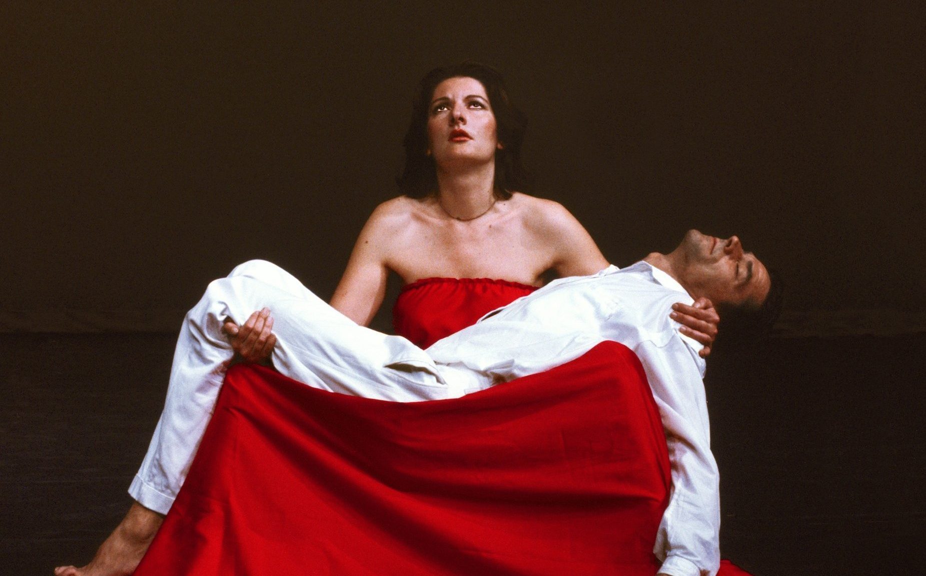 performance by Marina Abramovic